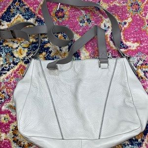 Vince Gray Leather Purse